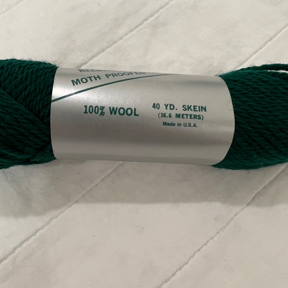 Tapestry Wool Needlepoint Yarn Elsa Williams--4 Skeins 40 Yards Per Skein - Picture 5 of 6